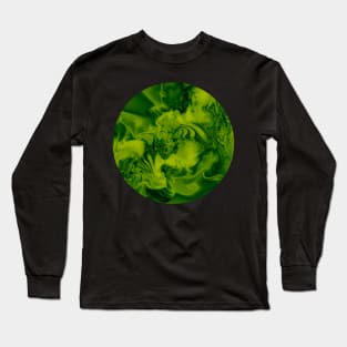 Green fusion Long Sleeve T-Shirt